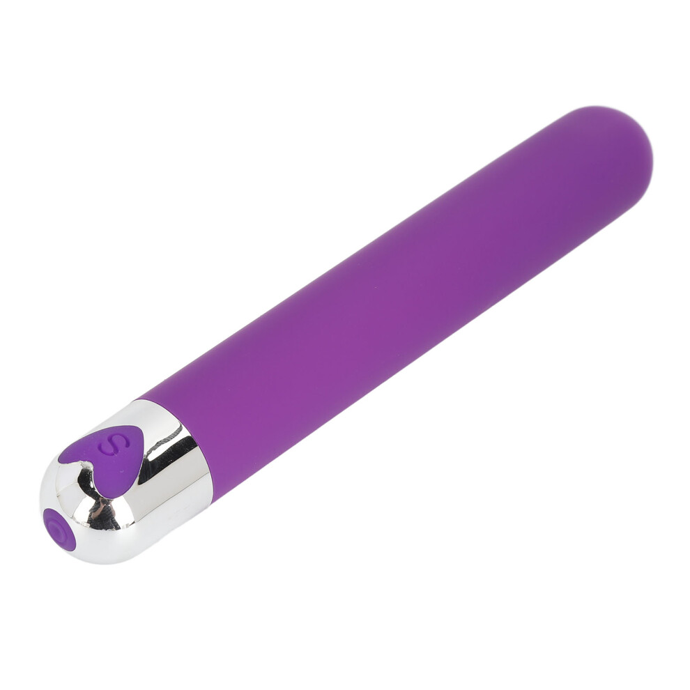 Purple Handheld Massager Wand Rechargeable Reduce Relax Muscles Pain Deep Tissue Acupressure Massager Wand