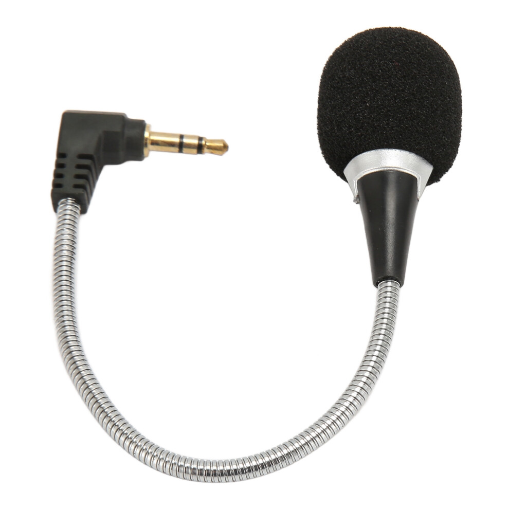 Mini Condenser Microphone Noise Reduction Professional Flexible Gooseneck Microphone For Laptop Computer 8761314810601