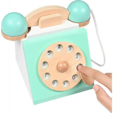 Play Landline - Antique Pretend Dial Telephone | Telephone for Toddlers Parent-child Interactive Toy