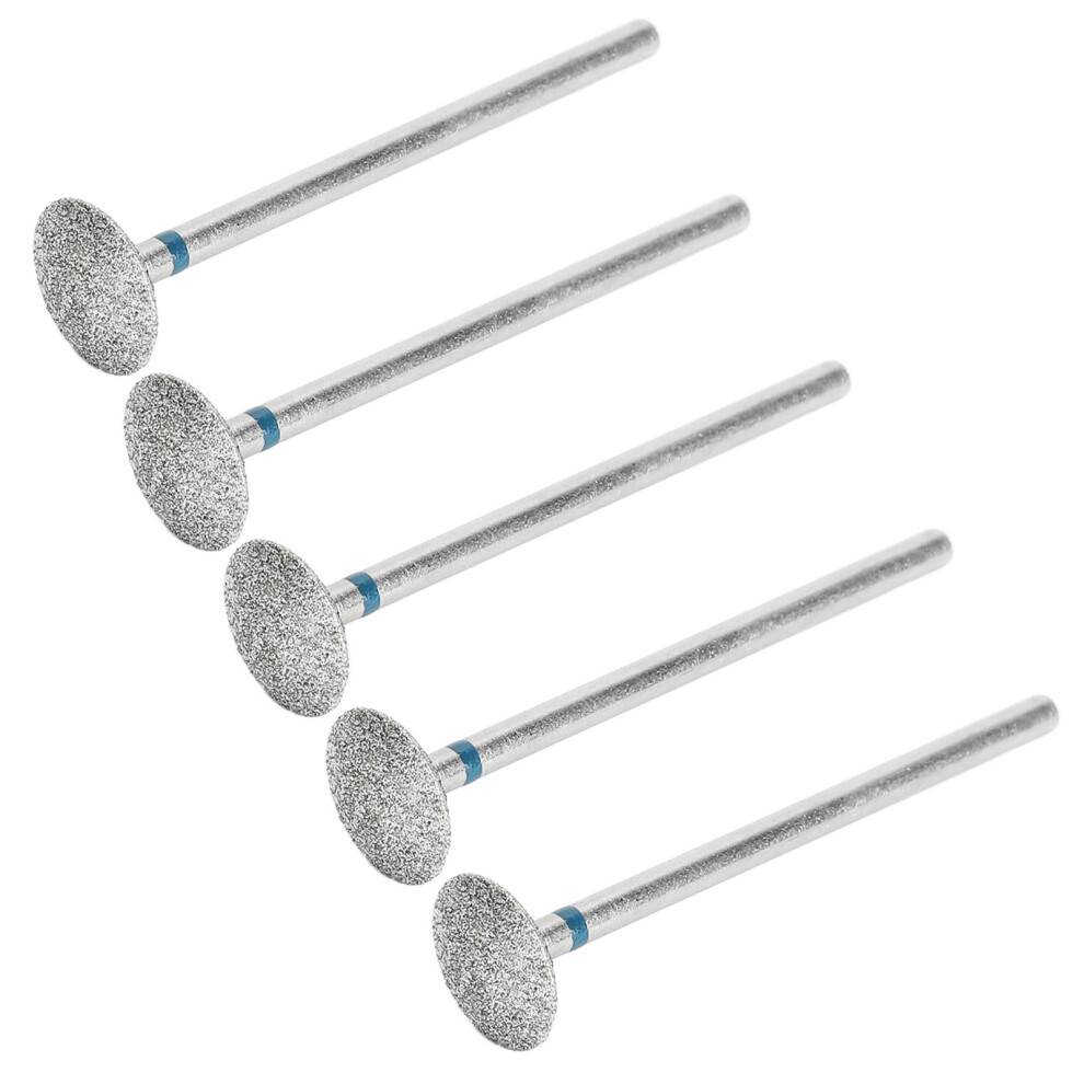 5Pcs Cuticle Remover Nail Drill Bit Versatile Rugged Rough Surface Nail Drill Bits Set for Home Salon