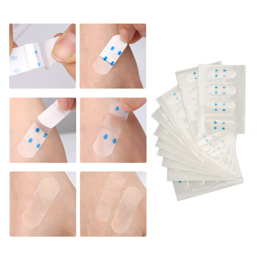 V Face Sticker 160Pcs PU Clear Size Std 4 Boxes 2