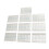 V Face Sticker 160Pcs PU Clear Size Std 4 Boxes 15