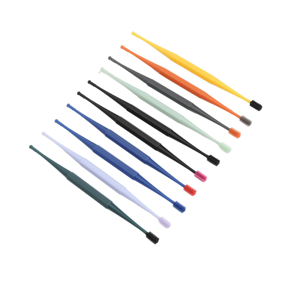 20Pcs Earwax Pick Rustproof Colorfast Rugged Safe Spiral Design Double Ended Ear Pick for Home
