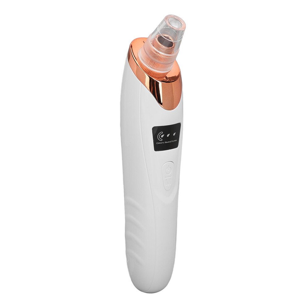 Electric Blackhead Remover Machine Professional Rechargeable Adjustable Vacuum Facial Pore Cleaner