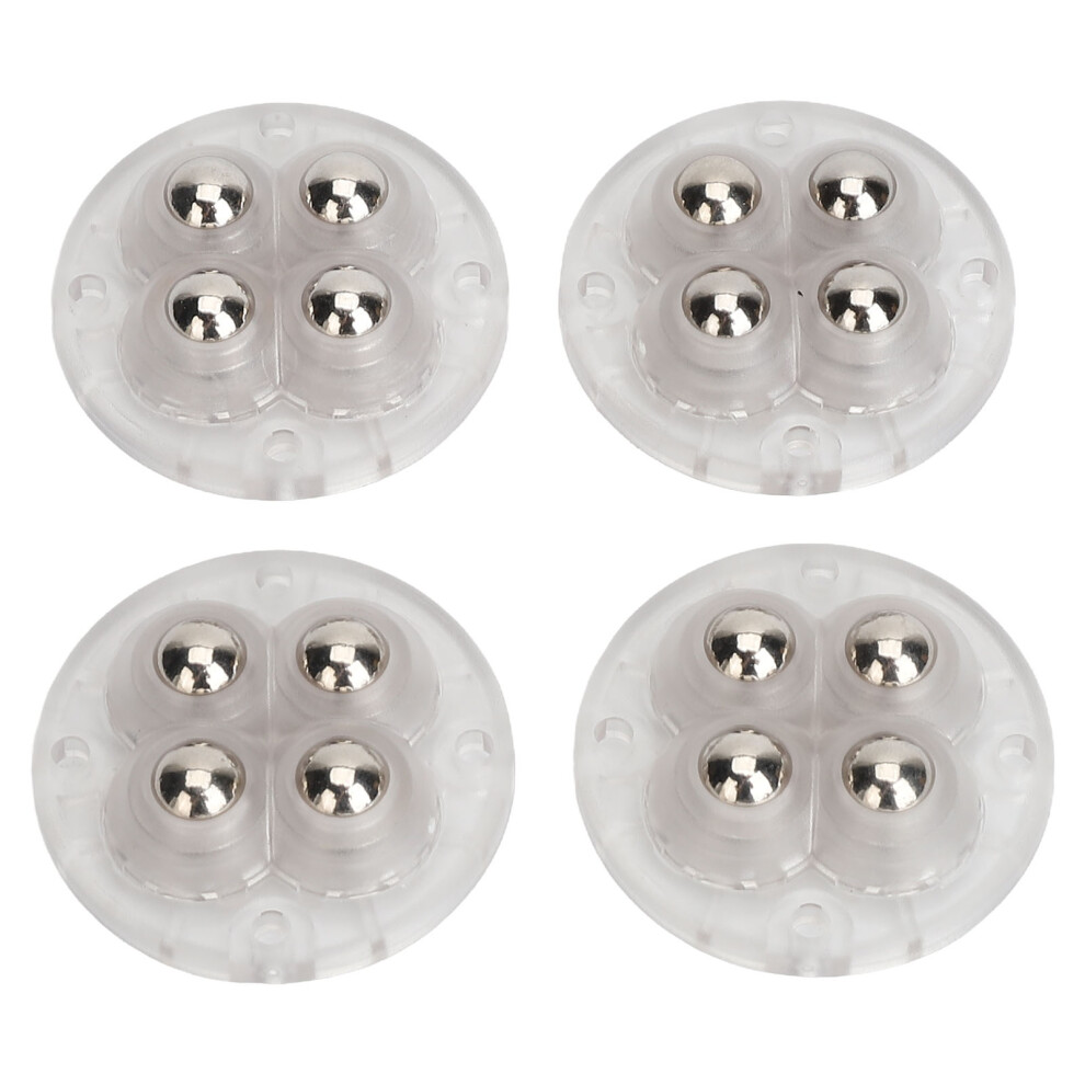 8Pcs Beauty Salon Self Adhesive Caster Wheels Mini Steel Roller Ball Universal Wheel For Trash Can 4 Ball 4671314812786