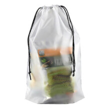 20 Pieces Shoe Bag, Drawstring Shoe Storage Bag, Transparent Frosted Bag