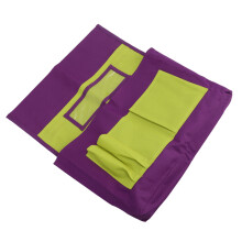 Chair Back Pocket Chairback Pocket Students Seating Back Supply Organizer with Name Tag Pocket for Preschool Purple Yellow
