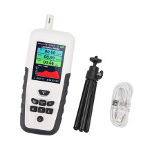 3.2in LCD Screen Nuclear Radiation Detector Professional Geiger Counter Radiation Tester Data Transfer Radiation Detector