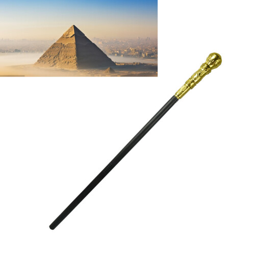 Egyptian Style Pharaoh Staff 75cm Plastic Golden 2