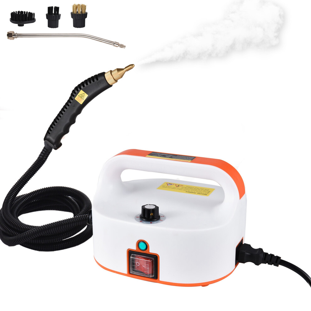 Portable Steam Cleaner 1500W High Temperature High Pressure Mobile Cleaning Machine Steam Cleaner 50-400ml/min Multi Purpose 3.5Bar Handhel-image-OPC-PHQYBMM-NEW