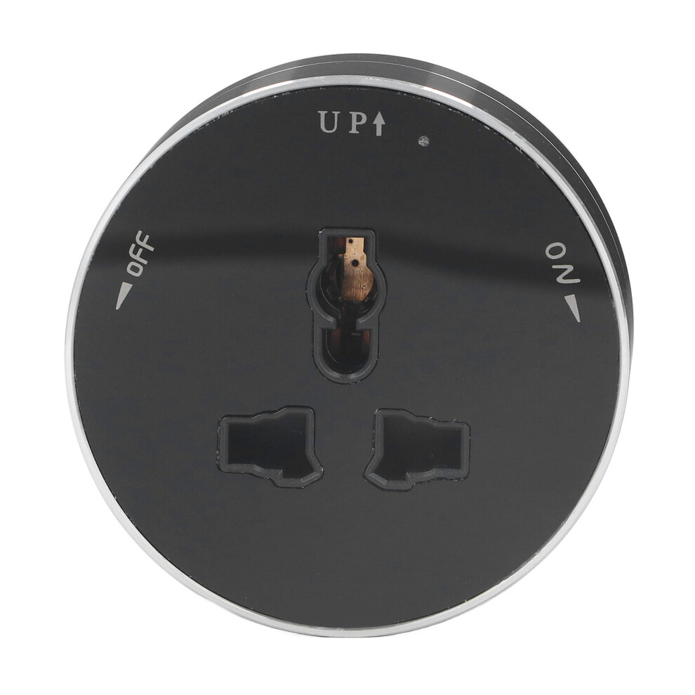 Removable Power Track Socket Cordless Waterproof Modern Round Electric Plug Adapter With Indicator Light 250V 13A 7901314822049