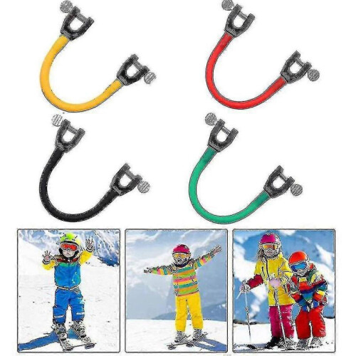 2pcs Ski Tip Connector Control Wedge Ski Training Aid Snowboard Connector
