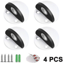 4 Pcs Magnetic Floor Door Stopper Stainless Steel Magnet Door Stopper Magnetic