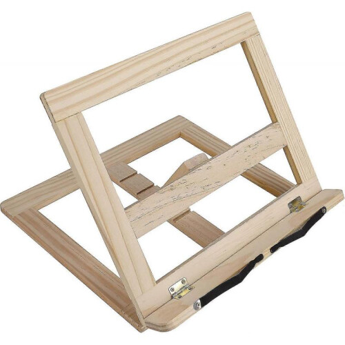 2024 Wooden Cookbook Holder Reading Rest