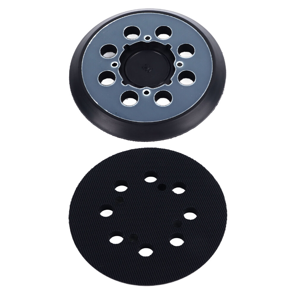 Sander Backing Pad Plate 5In 8 Hole 4 Eye Multifunctional Sanding Disc For Polishing Grinding 4691314830313
