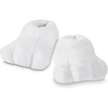 Easter Adult Bunny Shoes Rabbits Foot Shoes Bunny Feet Slippers White Costume Slippers Adult Cartoon Feet