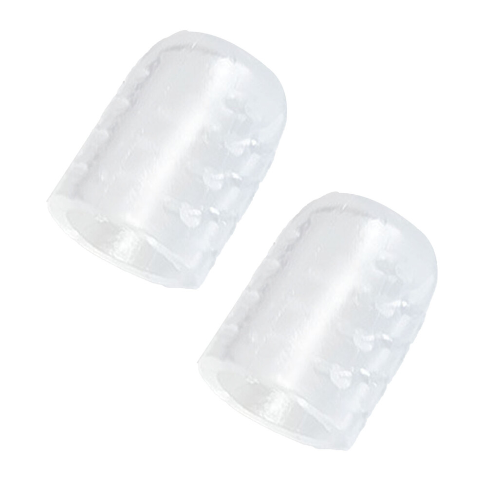 10pcs Little Toe Protector Breathable Protective Soft Clear Silicone Toe Guards for Calluses