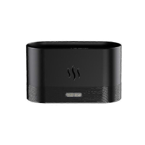 Essential Oil Diffuser with Flame Night Light, 180ml Silent Aromatherapy Atomizing Humidifier, Essential Oil