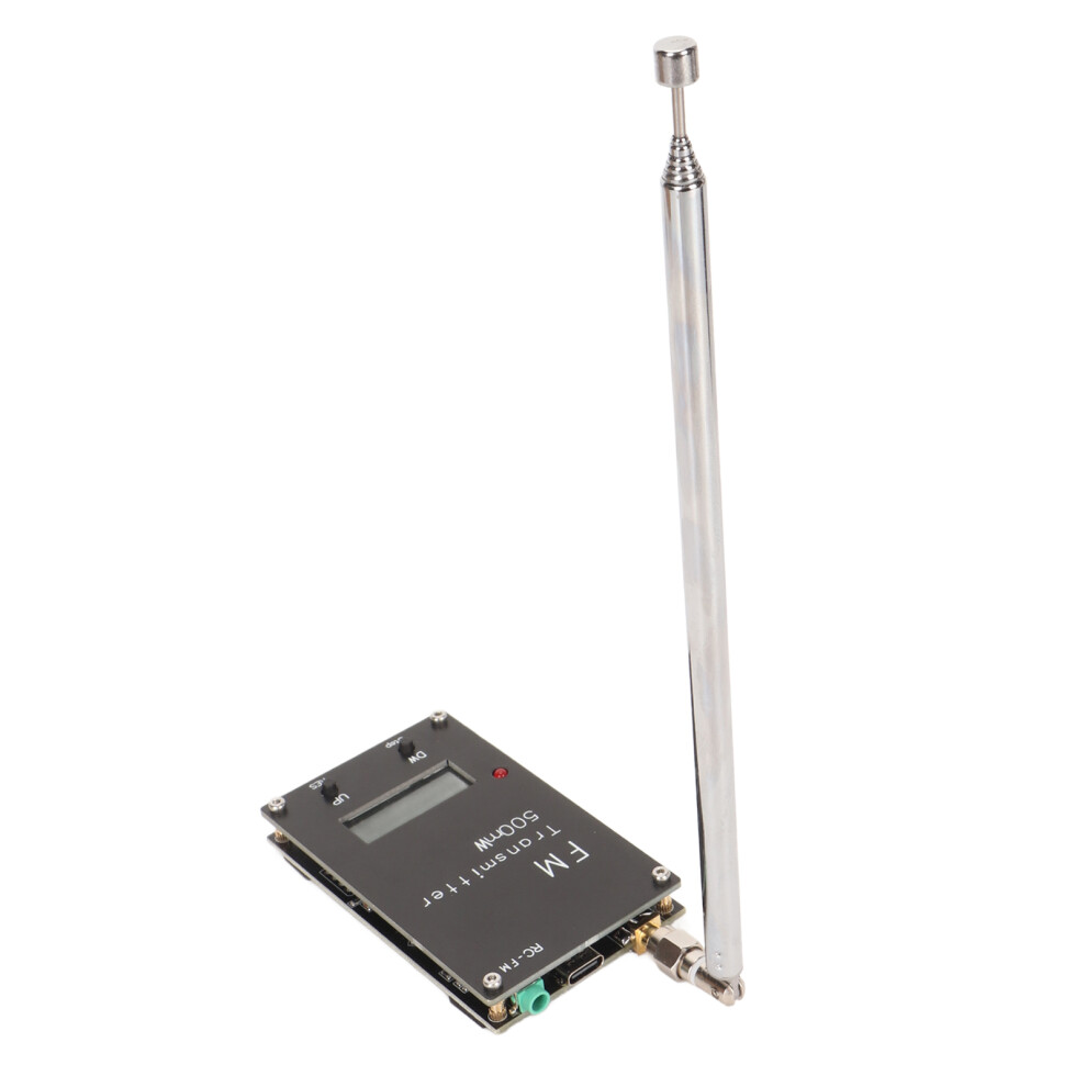 2000M Fm Transmitter Professional Long Range 76Â108Mhz 0.5W 500Mw Stereo Transmitter Module With Digital Lcd Display 7611314846852