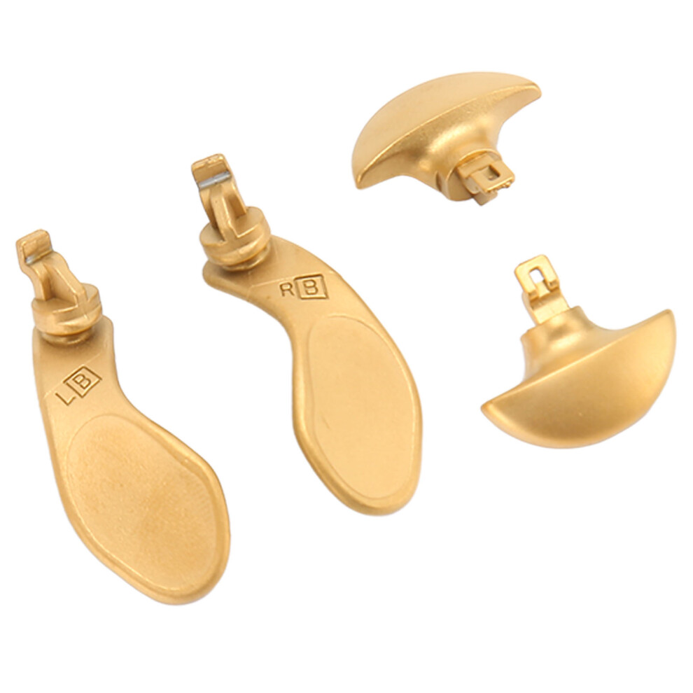 4Pcs For Ps5 Back Buttons Professional Durable Metal Back Paddles For Ps5 Replacement Parts Gold 7901314847318