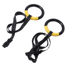 Gym Rings Exercise Rings Adjustable Buckle Anti Slip Heavy Load Comfortable Grip Gym Equipment for Fitness Home