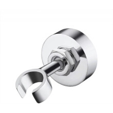 All Brass Shower Holder Wall Mounted Shower Head Holder for Hand Held Sprayer Wand for Bathroom Polished Chrome, C213dg-ch