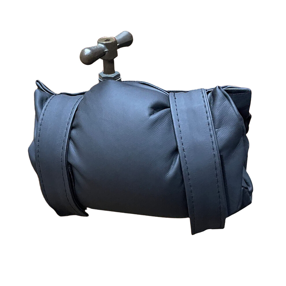 Outdoor Faucet Cover Pu Leather Cotton Freeze Protection Insulation Reusable Outside Garden Faucet Socks For Winter Cold Weather 7891314850190