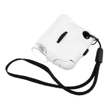 Portable Magnifying Glass 55x Handheld Reading Magnifying Glass with Led Lights