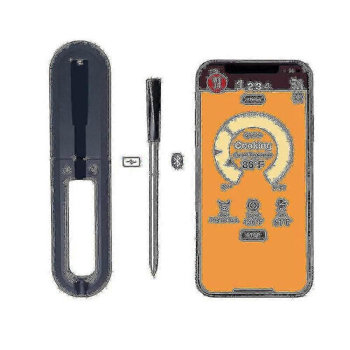 2024 Waterproof wireless digital meat thermometer for oven grill kitchen bbq 2