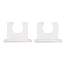 2pcs Baseball Bat Holder for Vertical Display Sturdy Acrylic Bat Hanger Baseball Bat Wall Mount Display Rack