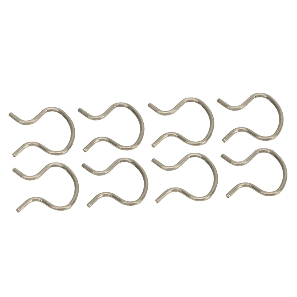 8 Pcs Window Winder 4138439 Metal Door Handle Crank Clip Fuse Ring Replacement For Fiat 9401314852117