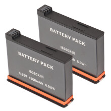 IS360X3B 1800mAh 3.85V 6.9Wh Li-ion Battery x2