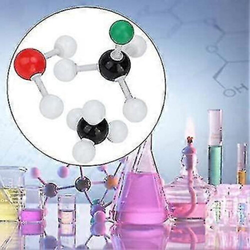 125pcs Molecular Model Kit Molecular Organic Structure Chemistry Model Kit Atom Link Model Set for Student Teacher 2