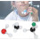 125pcs Molecular Model Kit Molecular Organic Structure Chemistry Model Kit Atom Link Model Set for Student Teacher 2