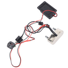 Cello Pickup Metal Plastic High Sensitivity Low Noise Professional Cello EQ Pickup Replacement