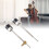 Cello Bow Screw Metal Bow String Adjustment Screw Instrument Accessory for Replacement 1
