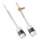 Cello Bow Screw Metal Bow String Adjustment Screw Instrument Accessory for Replacement 11