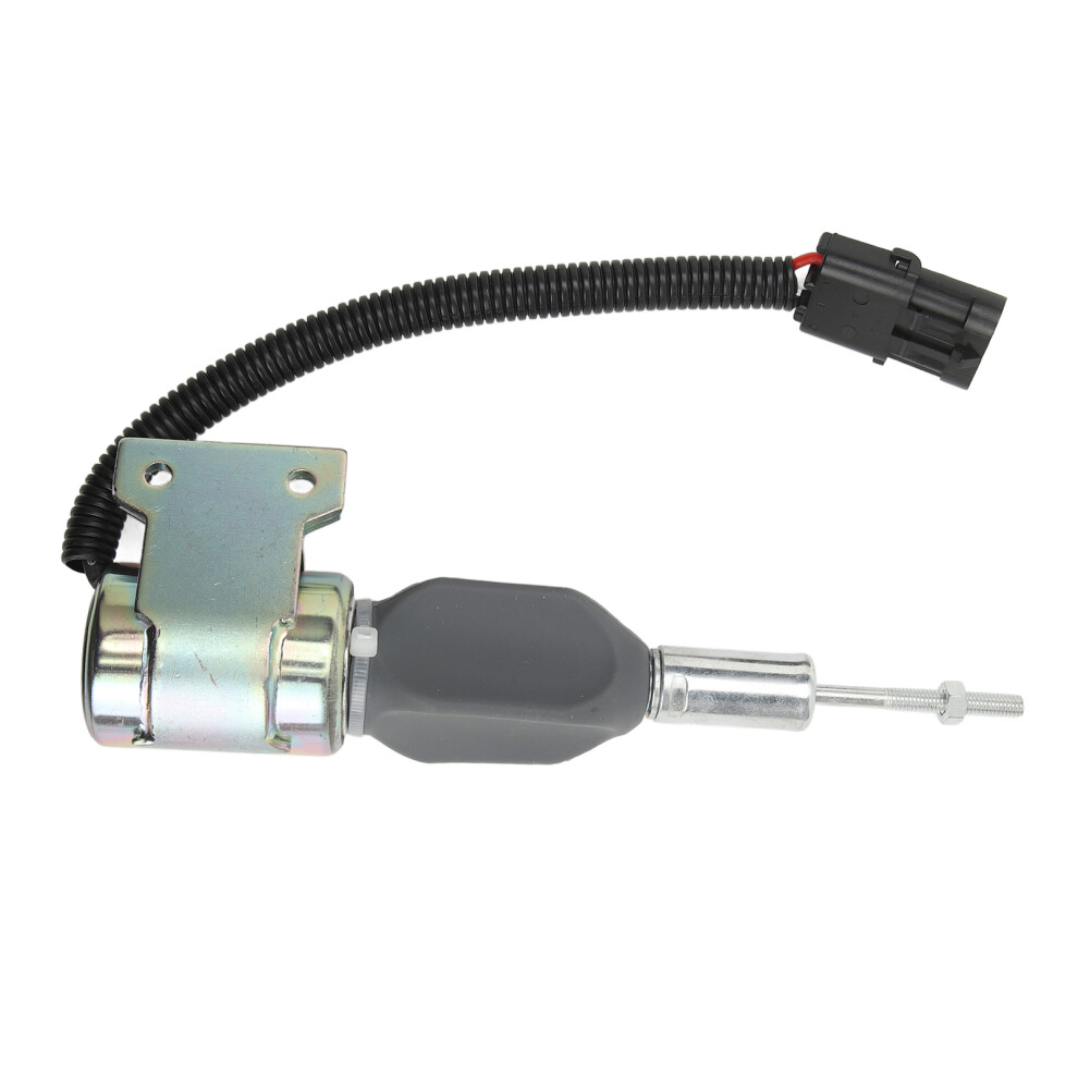 24V Engine Diesel Shut Off Solenoid 3932530 Fuel Shutdown Flameout Solenoid Replacement For Cummins 5.9L 6Bt Engine 3611314855612