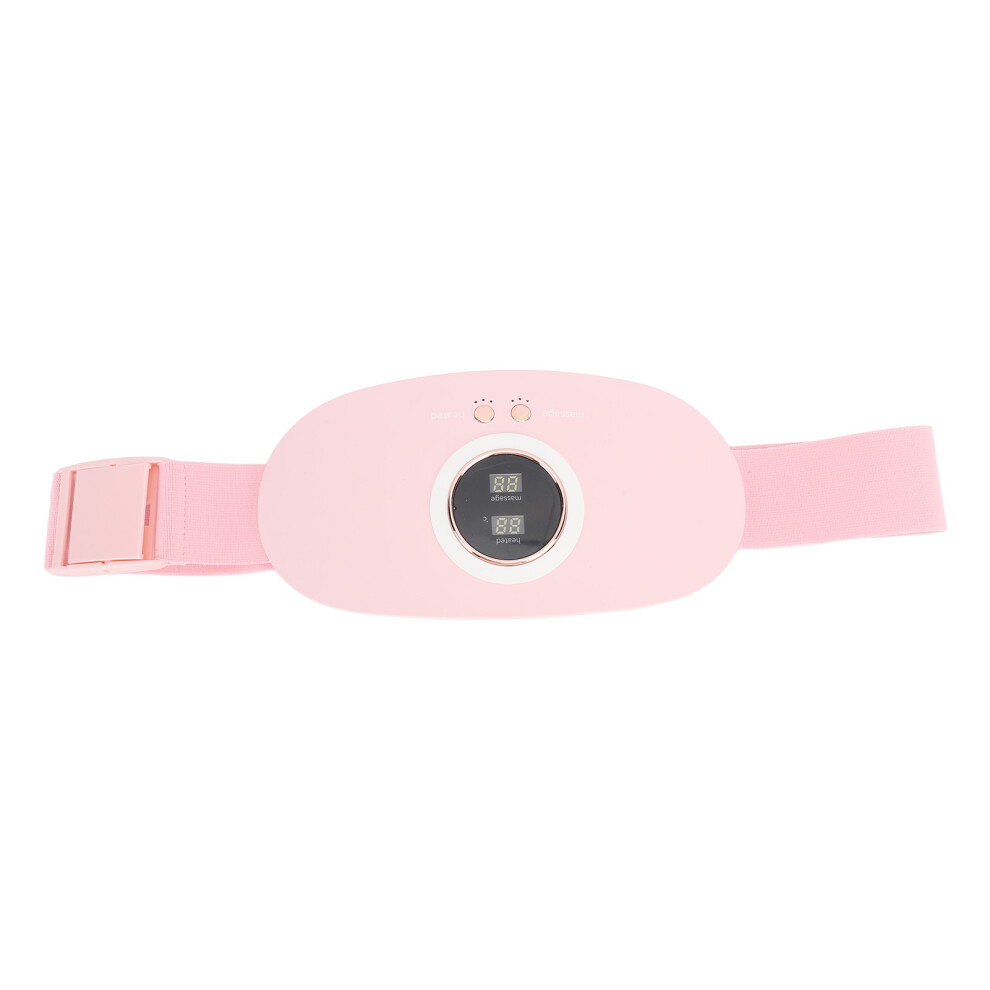 Cordless Heating Pad 7 Message Mode Electric Graphene Menstrual Heat Belly Wrap Belt for Home Driving Office