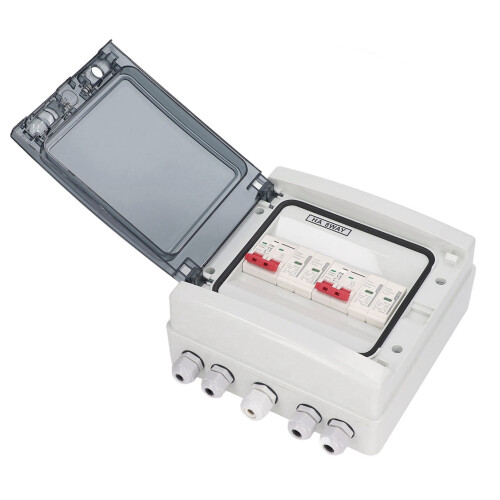 HA 8WAY Solar Disconnect Switch 32A 215x95x210mm 2
