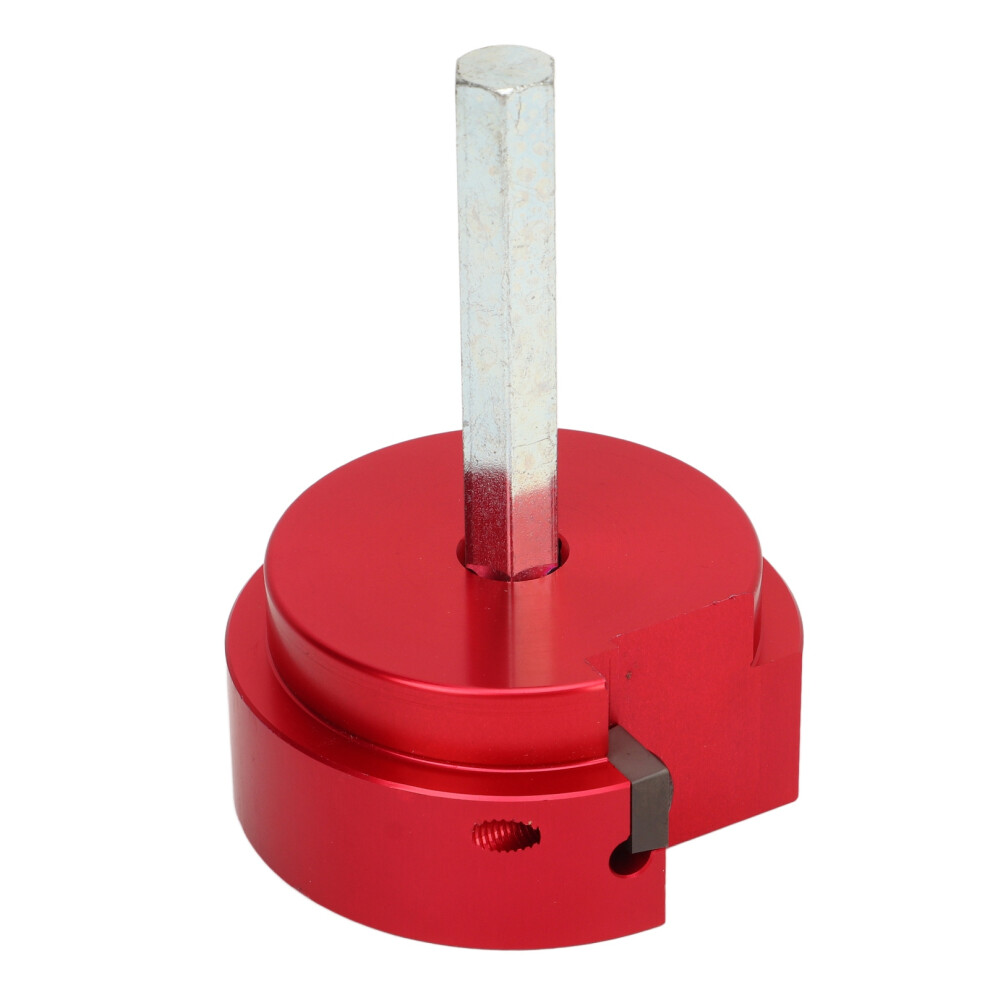 PVC Pipe Reamer PVC Fitting Saver Socket Saver with 0.315 In Hex Shaft for Water Lines Drain Lines Red