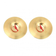 2024 Crash Cymbal Brass Percussion Instrument Pair Teaching Tool Toy for Children Adult