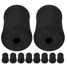 12pcs Buffer Tube Covers Machine Tubes Leg Gym Replacement Parts Sponge Roller Exercise Equipment