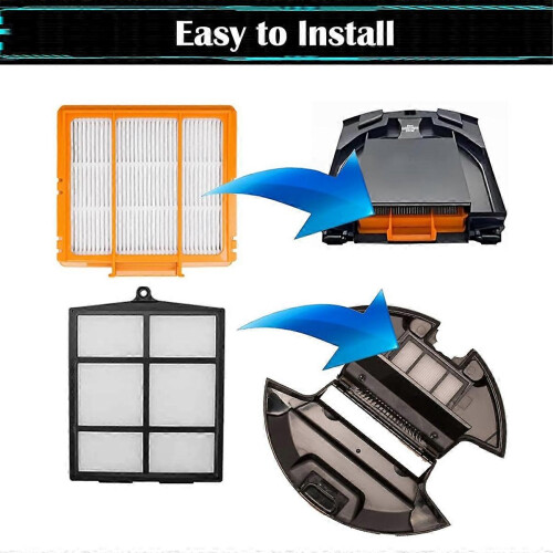 Hepa-Filter-Ersatz für Shark Roboter-Staubsaugerfilter 2