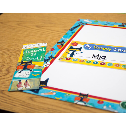 Edupress Pete the Cat School is Cool Bookmarks - EP62689 1