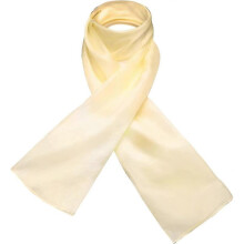 (Gold) Plain Pure Natural Silk Light Weight Fine Soft Skin Olaof Scarf