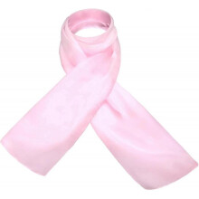 (Baby Pink) Plain Pure Natural Silk Light Weight Fine Soft Skin Olaof Scarf