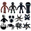 (robot) Doors  Figure Doors Plush Toys Monster Horror Game Plush Stuffed Animals 1