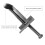 2PCS Brick Liner Runner Wire Drawer Bricklaying Tool Leveling Measuring Tool Engineering Accessory Masonry Tools 3