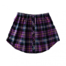 (L, Purple) Shirt Extenders Layering Fake Top Lower Sweep Shirt Extender Asjustable Mini Skirt For Women